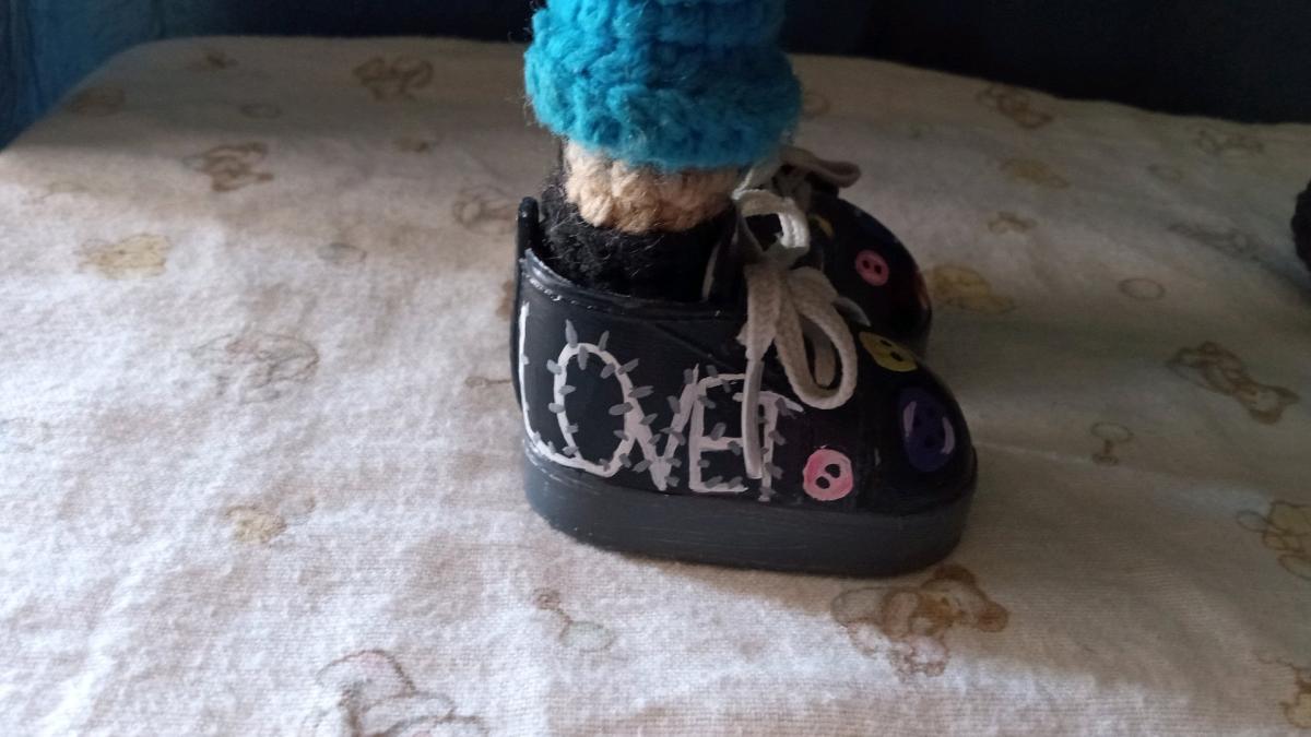 Handmade Crochet Wybie Doll from Coraline - Miami, Florida - FleaMarketBay