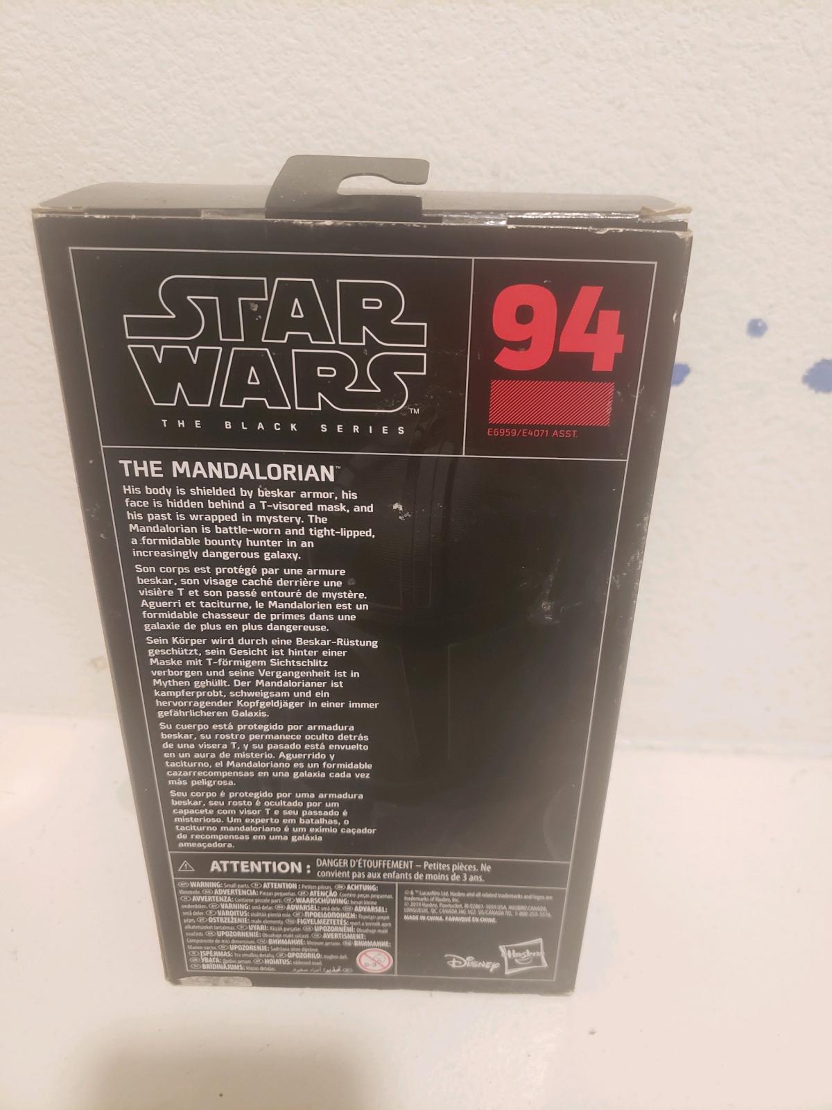 Hasbro star wars the mandalorian the Black series - Calimesa, California - FleaMarketBay