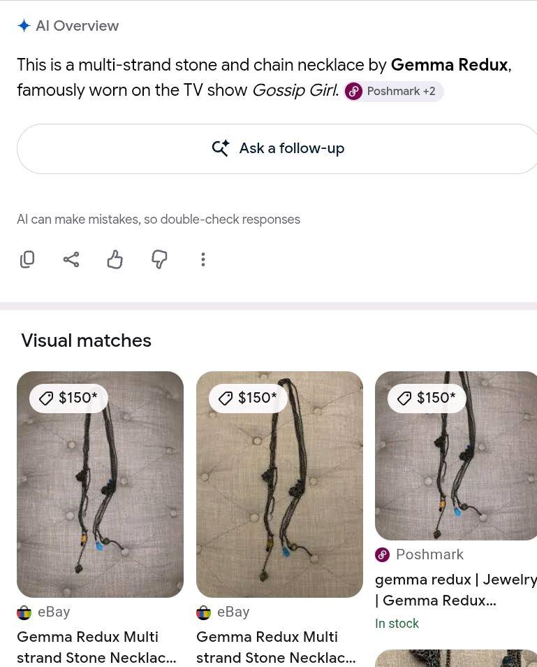 Necklace retail 300 - Abington, Pennsylvania - FleaMarketBay