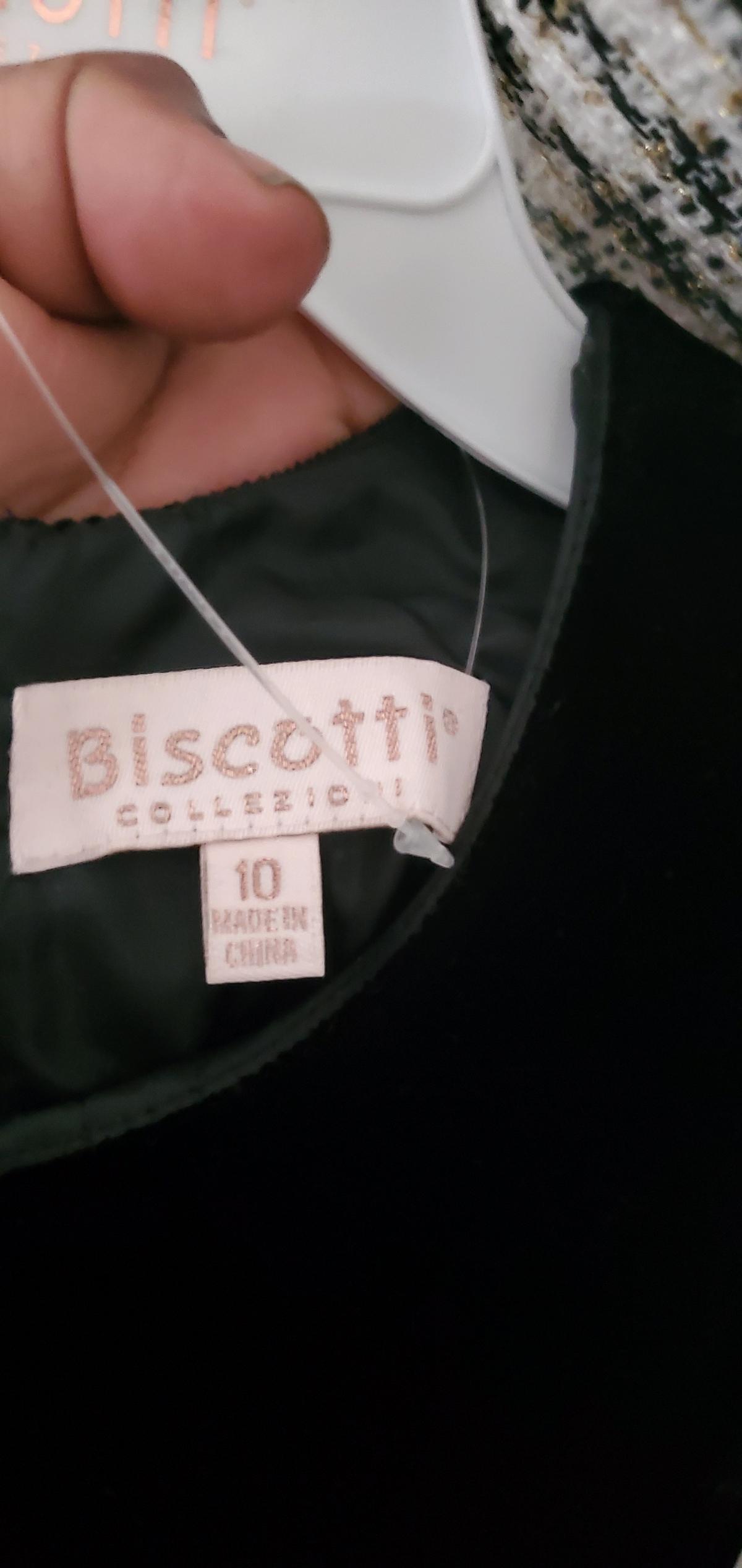 Biscotti Collezioni Dress with Matching Purse Size 10 - Ozone Park, New York - FleaMarketBay