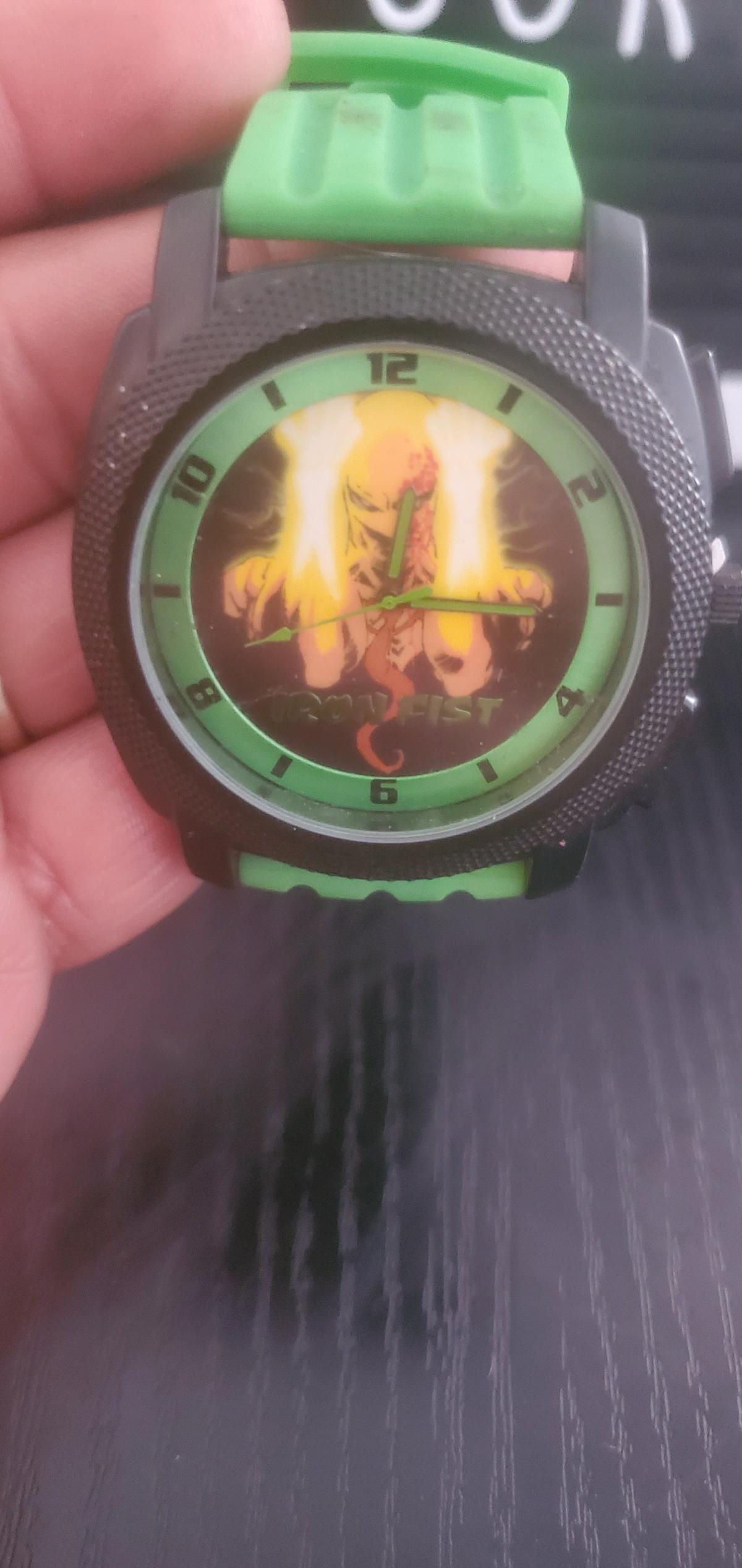 Marvel Comics Iron Fist analog wristwatch New no box - Ozone Park, New York - FleaMarketBay
