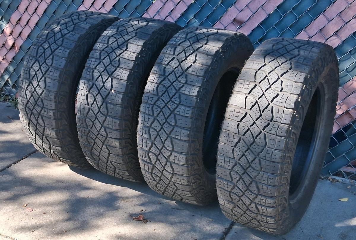 Set of 4 Goodyear wrangler TERRITORY MT  LT27565R18 1131100 - Salt Lake City, Utah - FleaMarketBay
