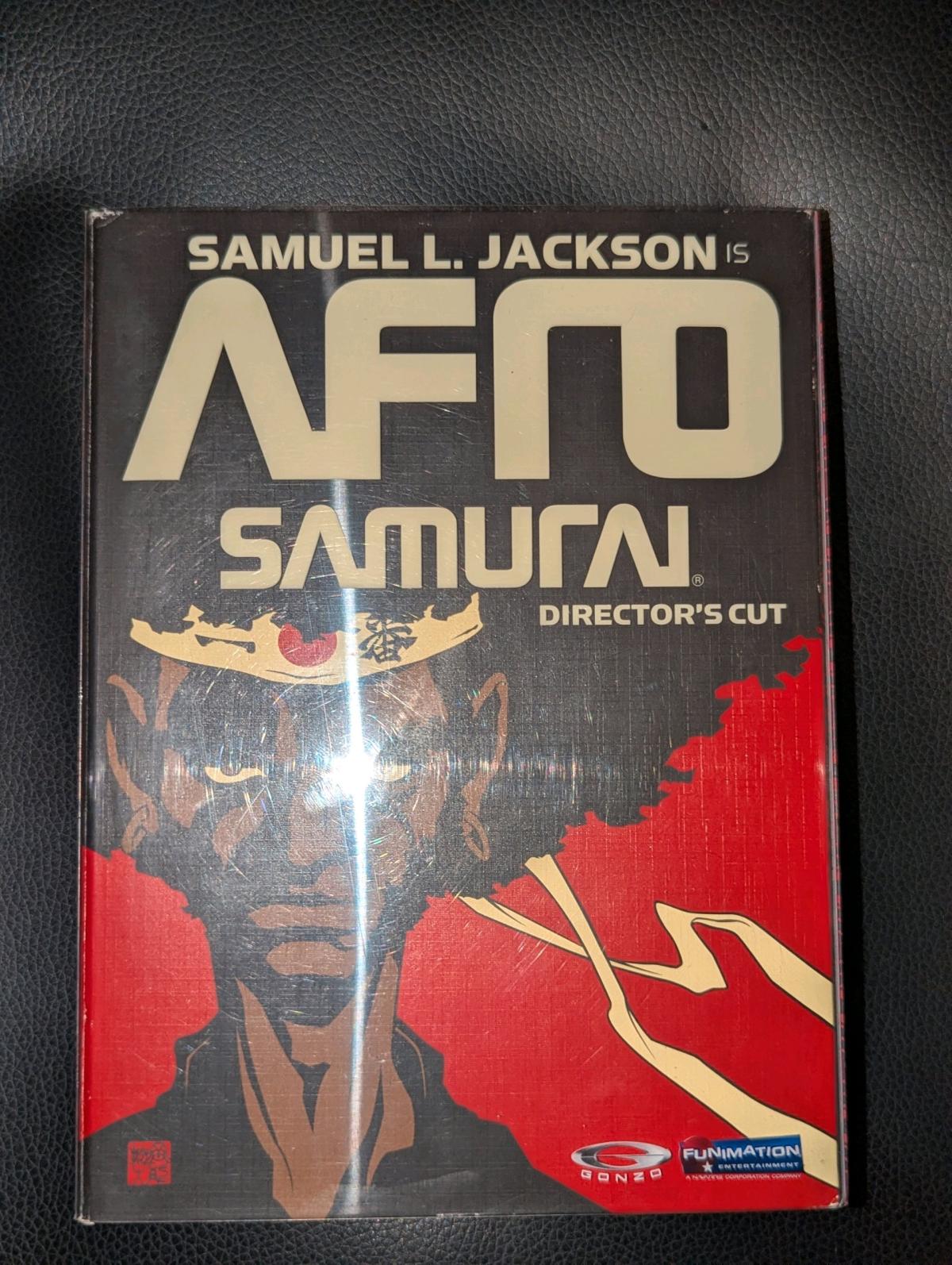 Samuel L Jackson Afro Samurai Directors Cut DVD Anime - New Bern, North Carolina - FleaMarketBay