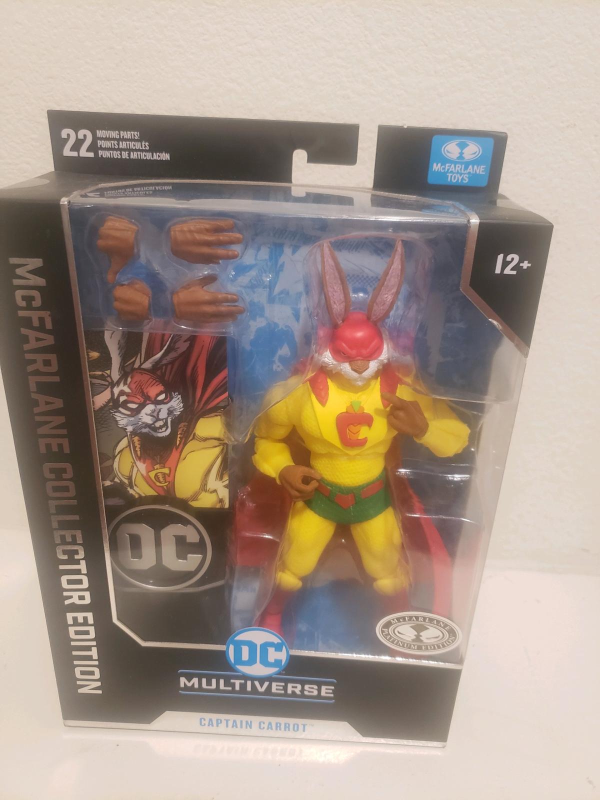 Dc multiverse mcfarlane collector edition  Captain Carrots - Calimesa, California - FleaMarketBay
