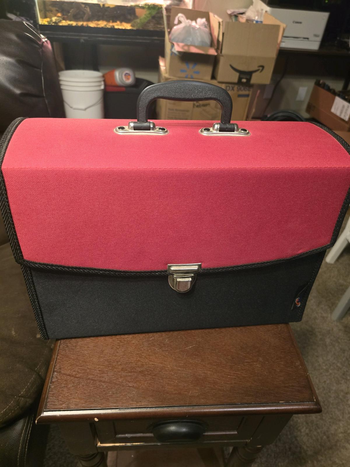 Ampad Expanding File Organizer Briefcase with Handle - Sulphur, Oklahoma - FleaMarketBay
