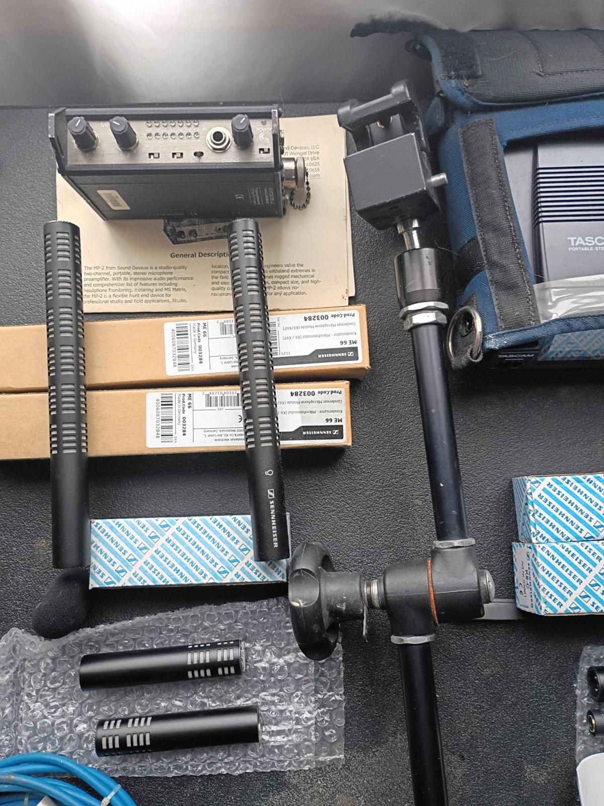 Sennheiser K6ME64 and 66 taping rig - Luzerne, Pennsylvania - FleaMarketBay