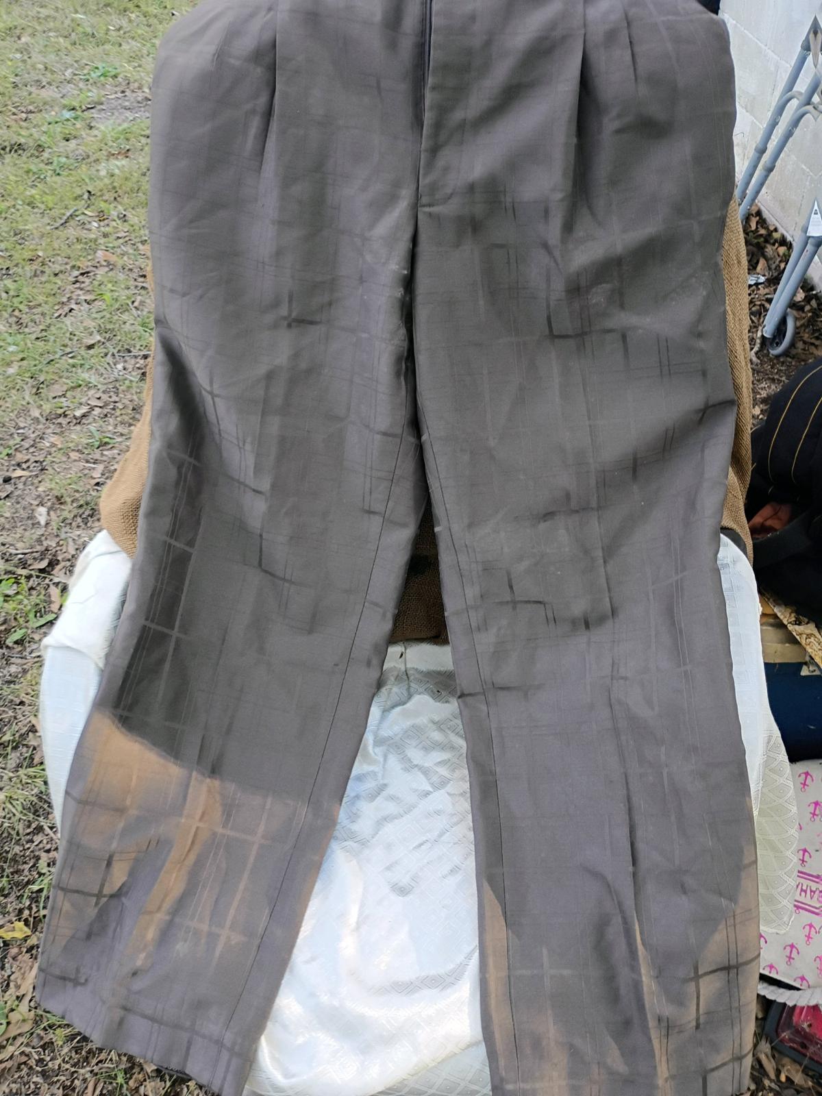 A Nice Mens Greyish color Pair of Dress Pants - Sunset, South Carolina - FleaMarketBay