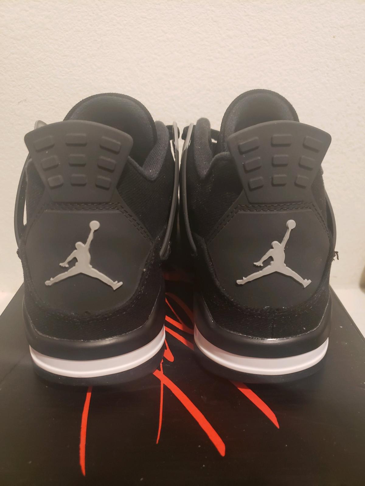 Air jordan 4 Retro black Canvas - Calimesa, California - FleaMarketBay
