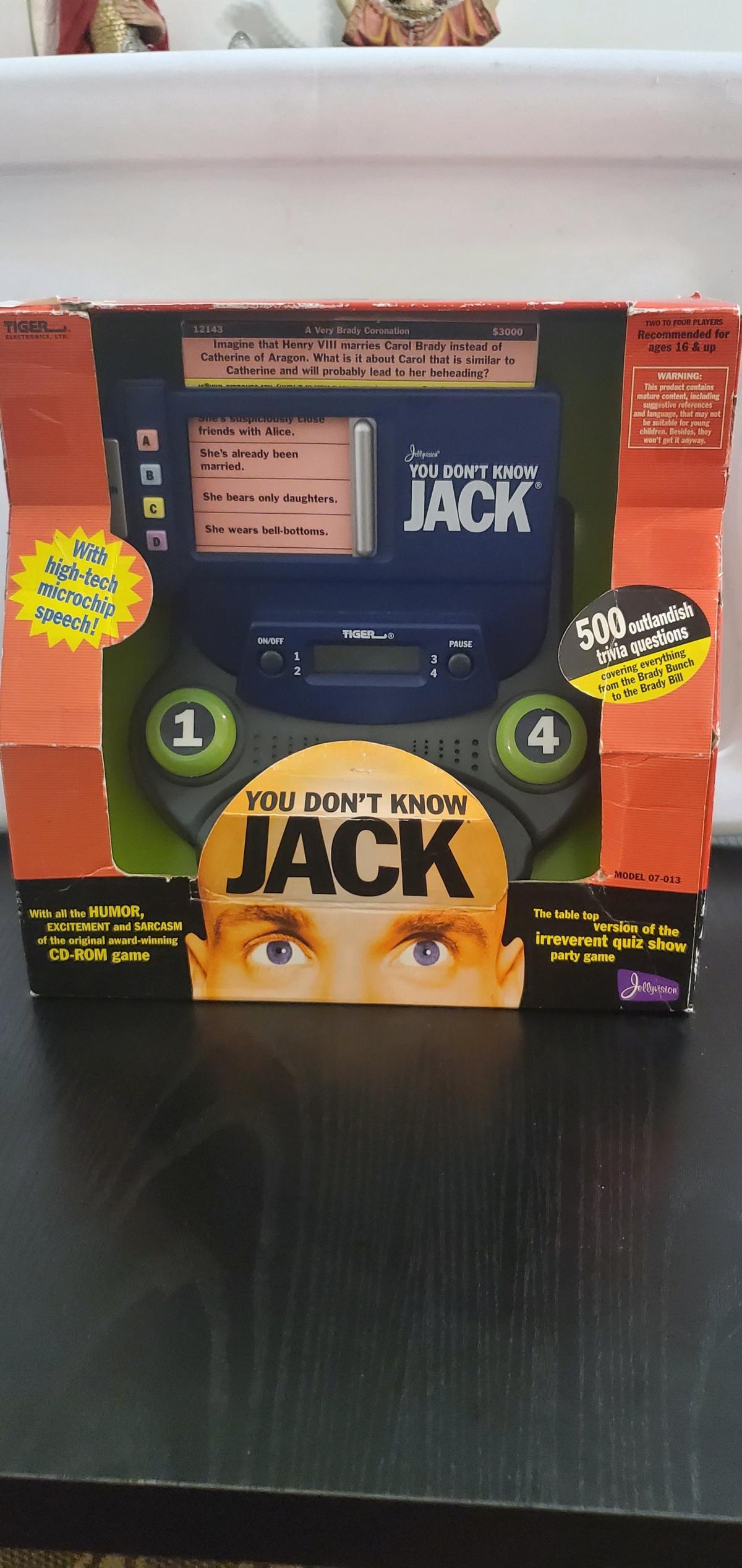 vintage You Dont Know Jack electronic tabletop - Ozone Park, New York - FleaMarketBay