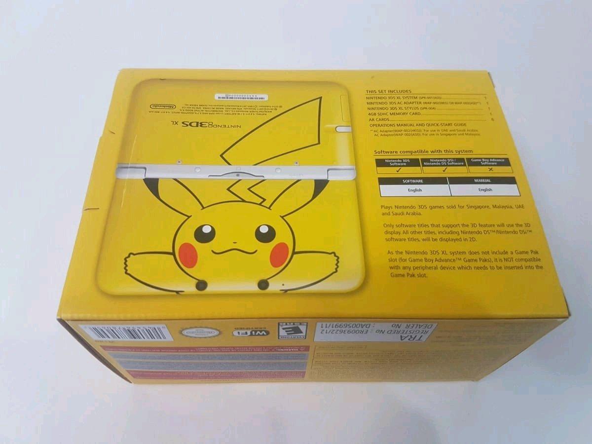 Nintendo 3DS XL  Yellow Pikachu Edition - Tampa, Florida - FleaMarketBay