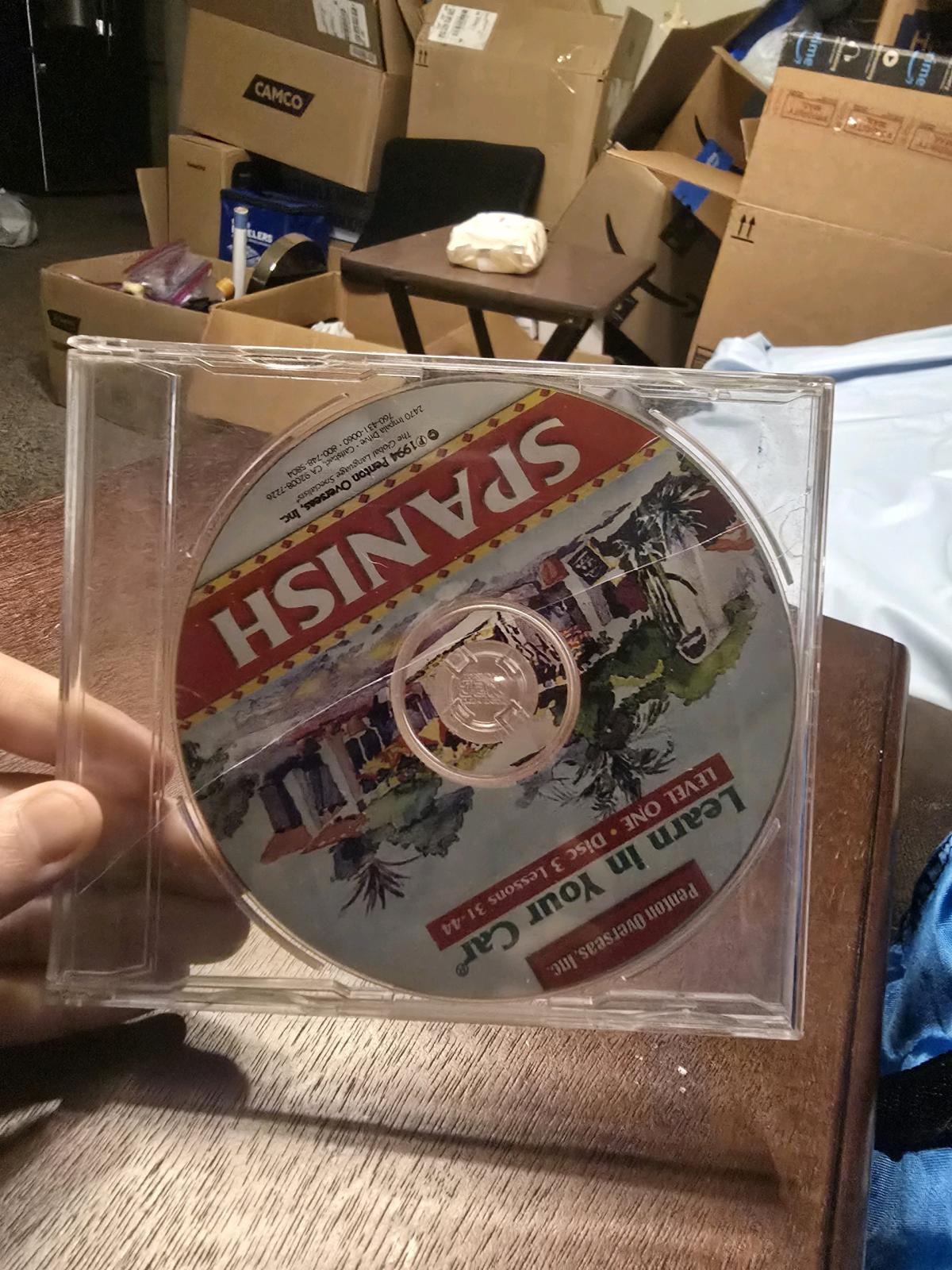 Vintage Retro Gaming  CD Software Lot PS1 Games Learn Spanis - Sulphur, Oklahoma - FleaMarketBay