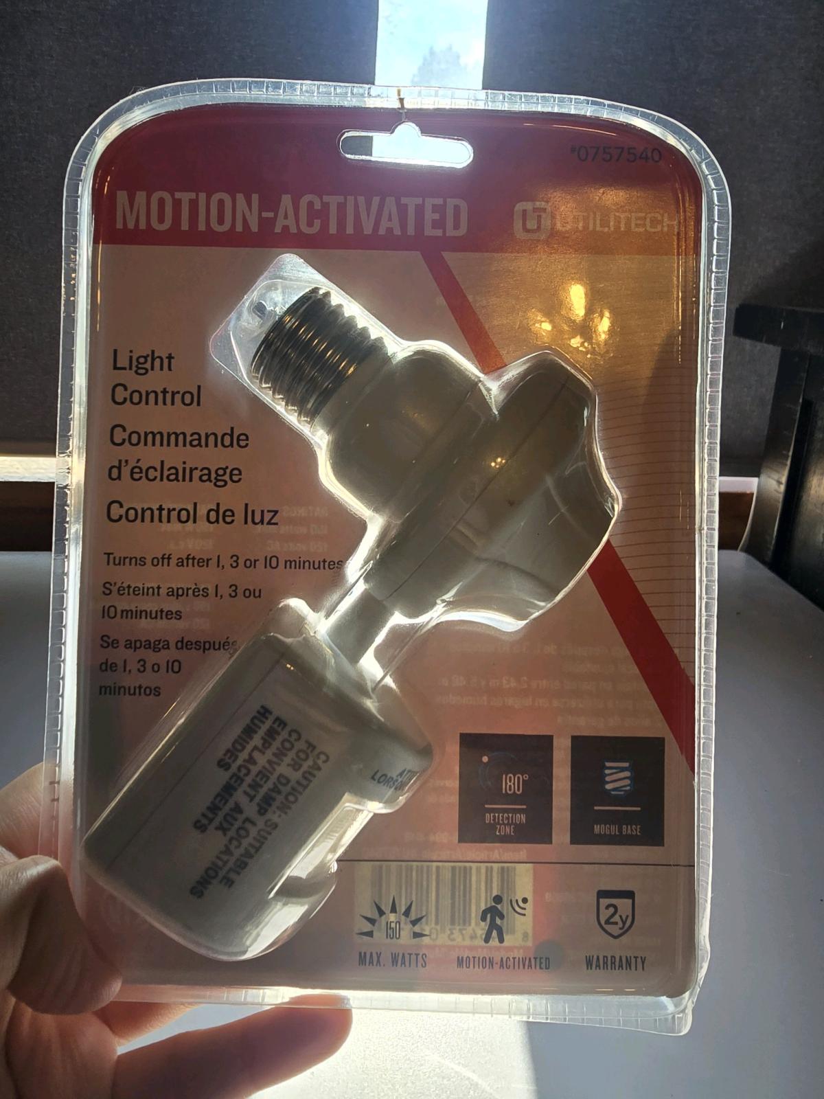 Utilitech MotionActivated Light Control  Warrior Wire Wheel - Sulphur, Oklahoma - FleaMarketBay