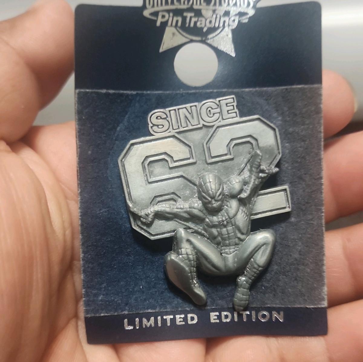 Universal Studios Marvel Retro SPIDERMAN Since 62 Limited E - Ozone Park, New York - FleaMarketBay