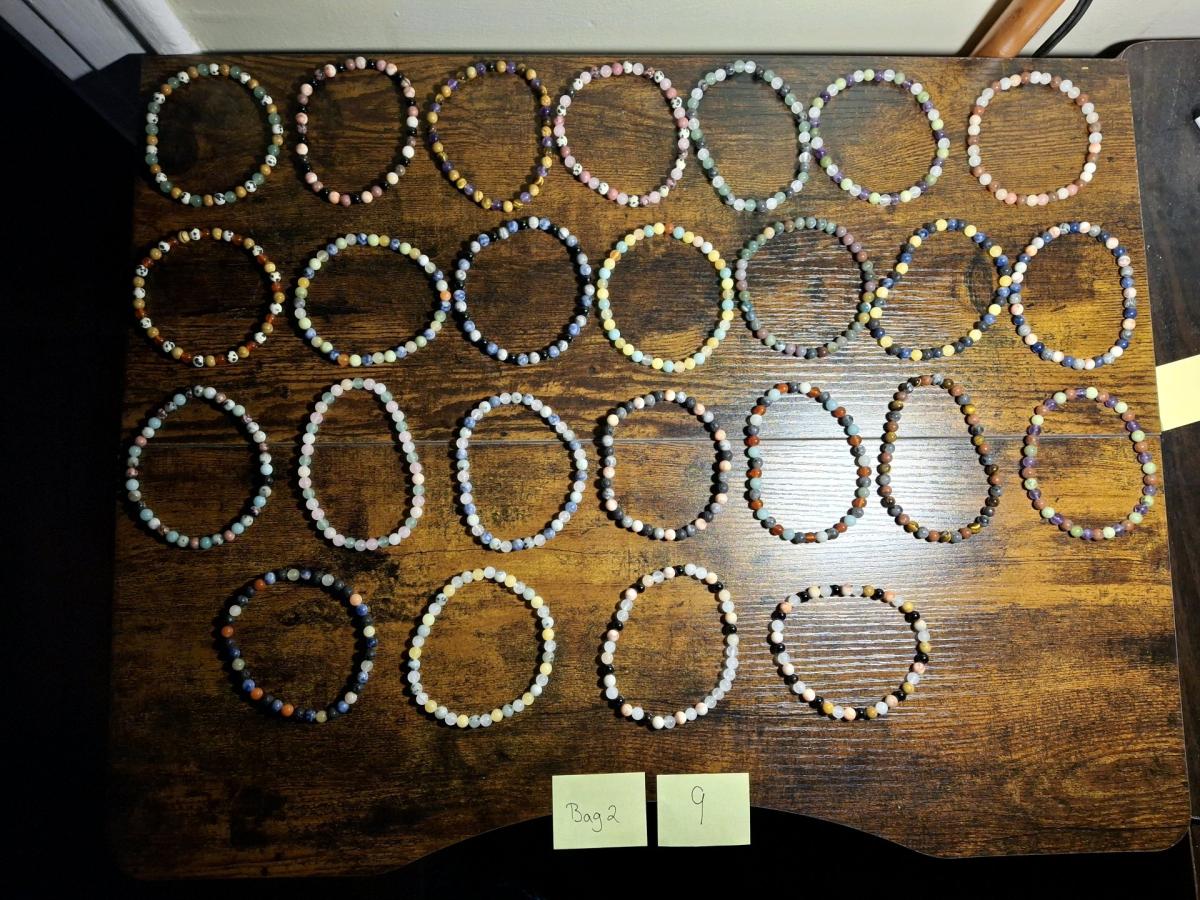 A Variety Of Handmade Beaded Bracelets - Flushing, New York - FleaMarketBay