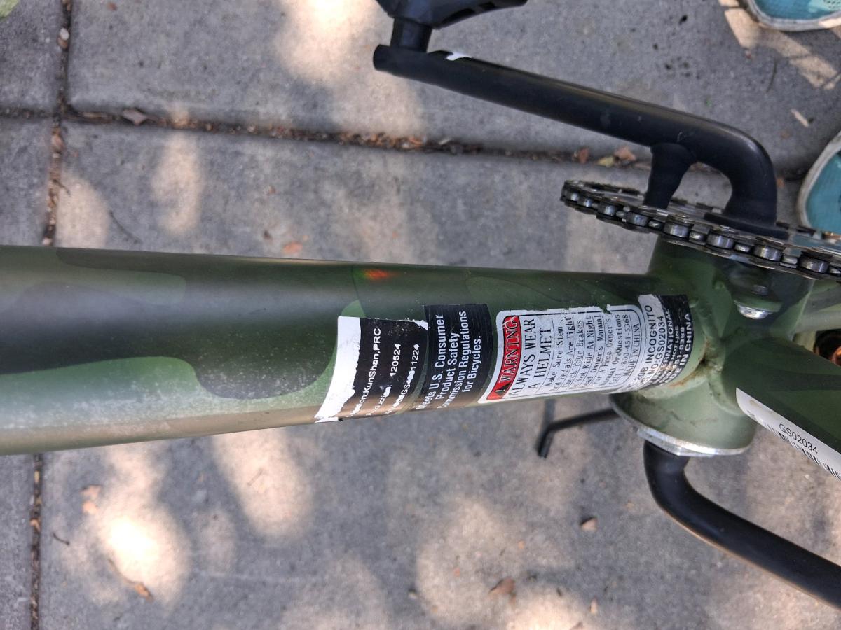 Incognito BMX Bike Olive Green - Salt Lake City, Utah - FleaMarketBay