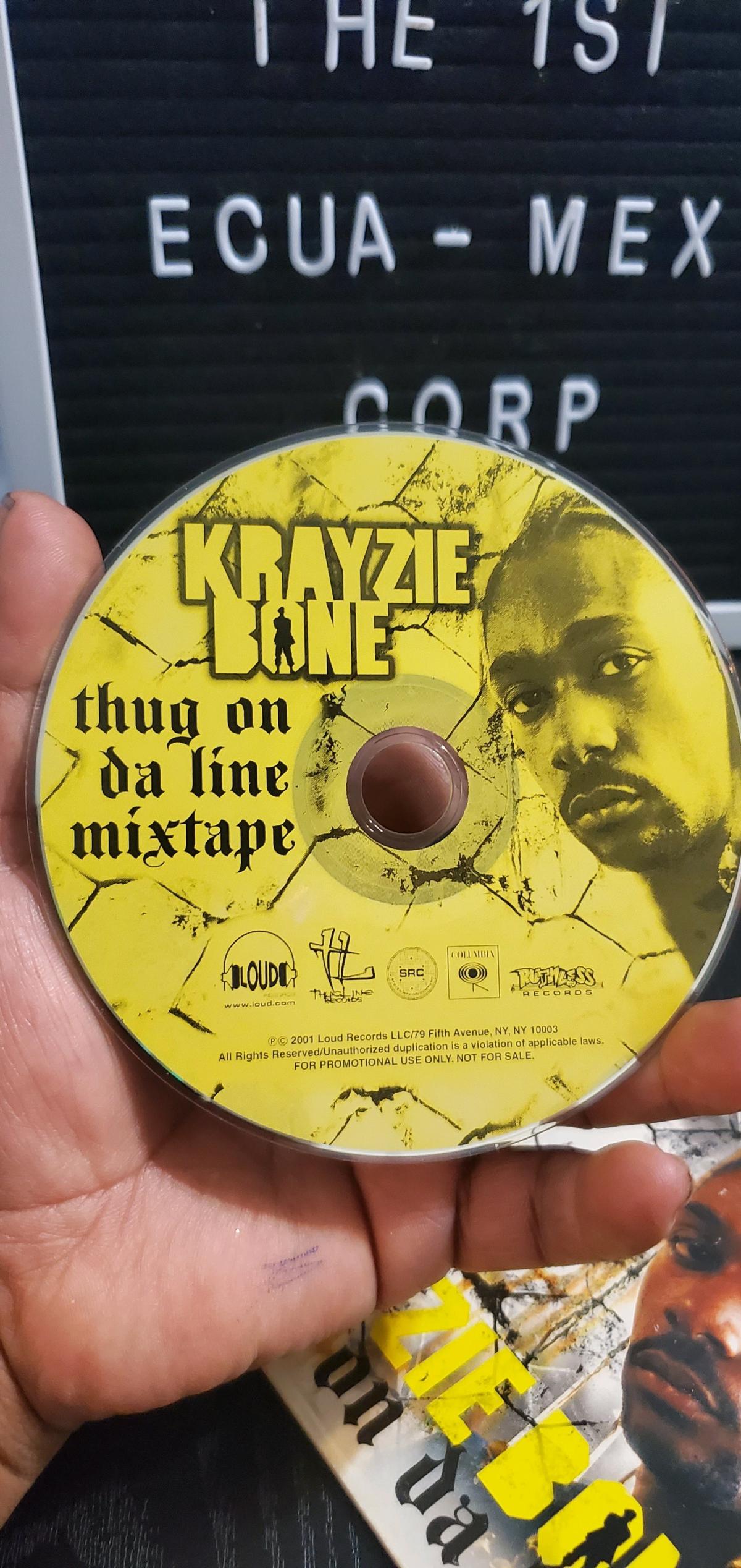Krayzie Bone Thug On Da Line Mixtape CD - Ozone Park, New York - FleaMarketBay
