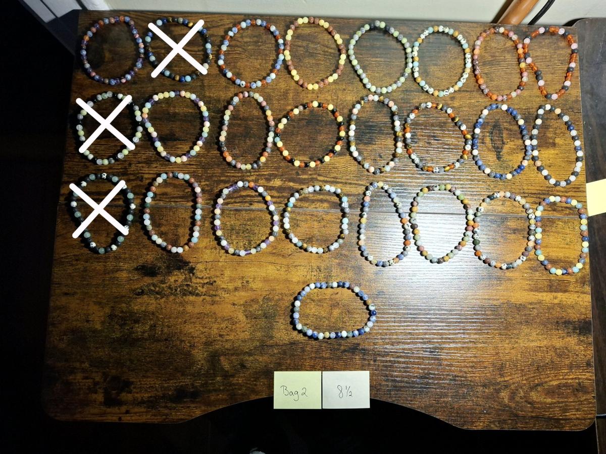 A Variety Of Handmade Beaded Bracelets - Flushing, New York - FleaMarketBay
