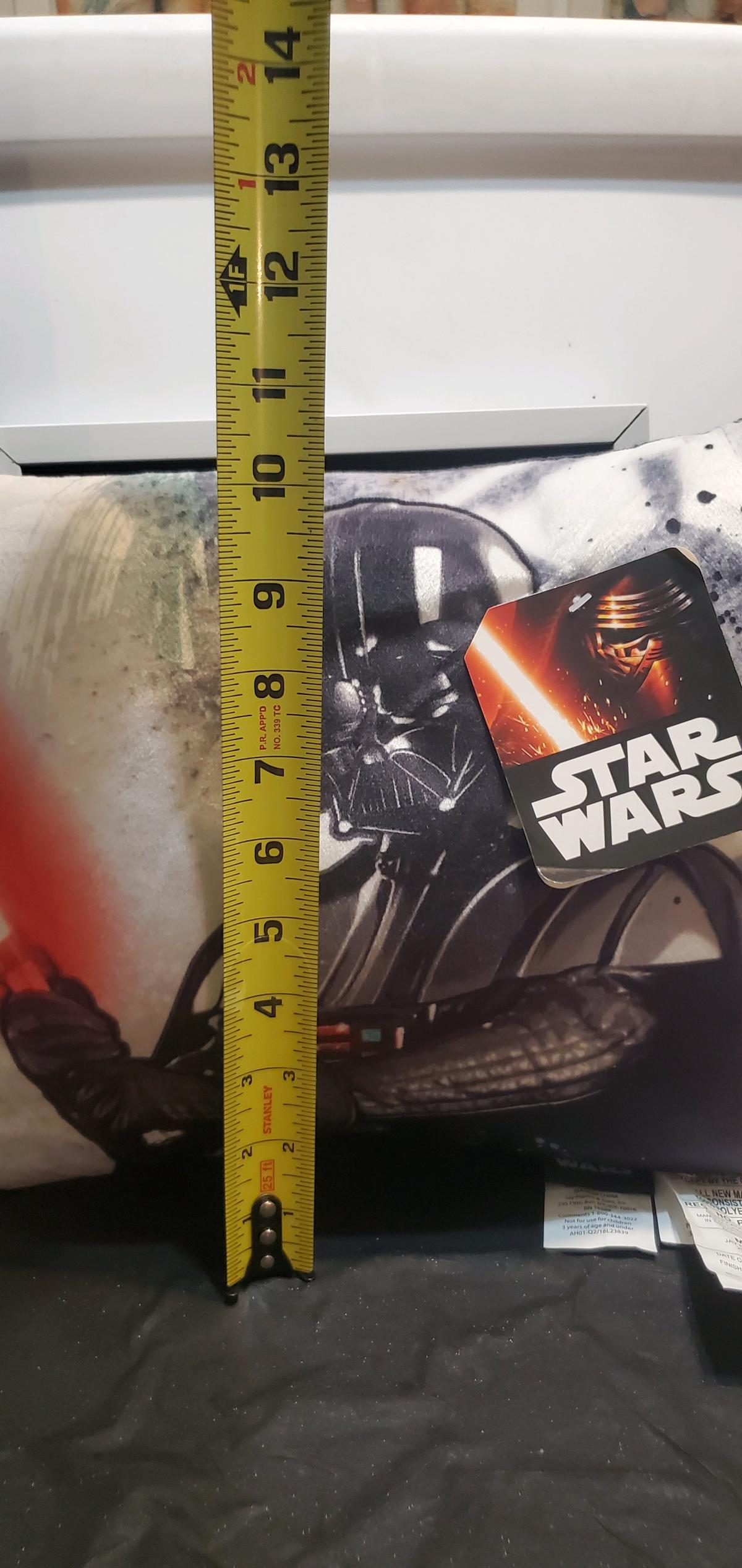 Star Wars decorative throw pillow featuring Darth Vader - Ozone Park, New York - FleaMarketBay