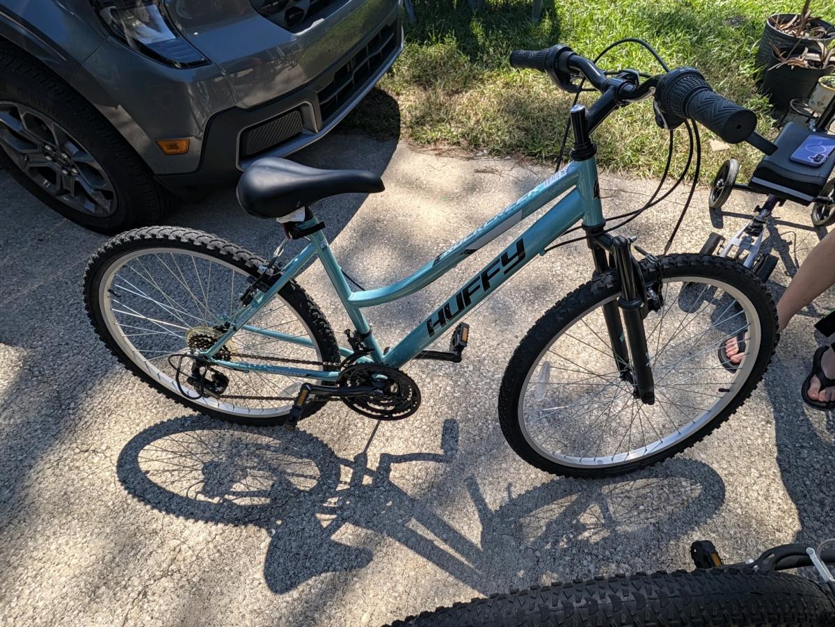 teal Huffy Rock Creek mountain bike - Port Orange, Florida - FleaMarketBay