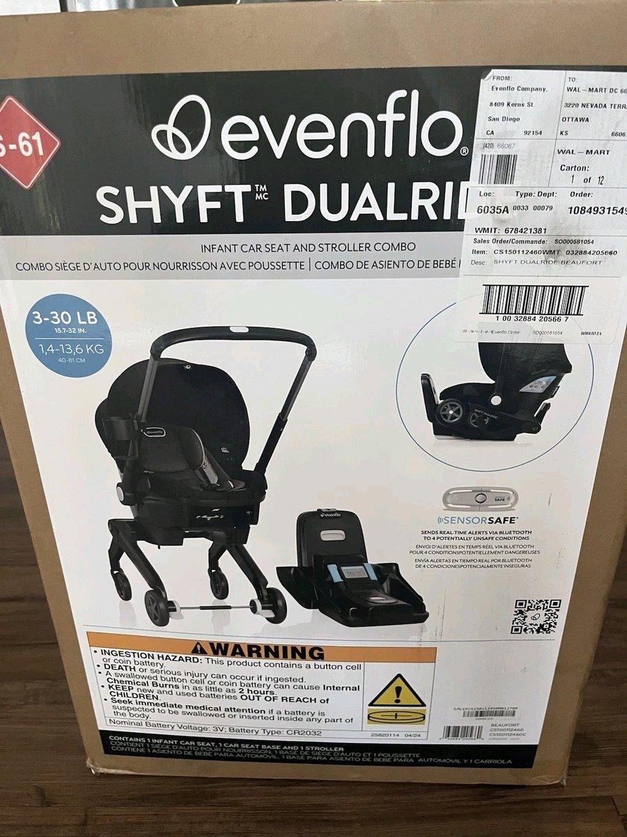 Evenflo Shyft DualRide Infant Seat and Stroller Combo - Tampa, Florida - FleaMarketBay