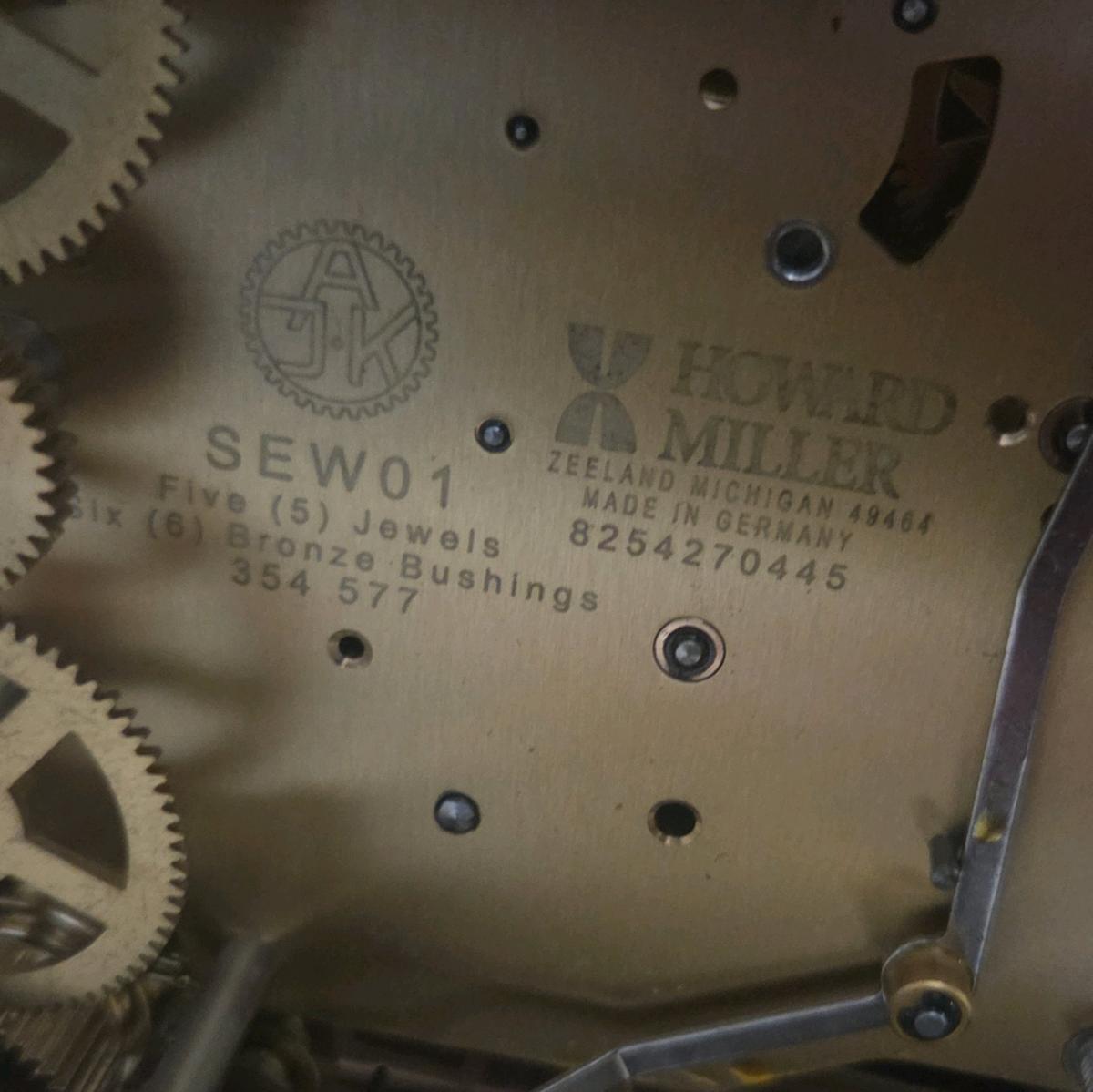 Howard Miller 612436MechanicalWestminster - Rocklin, California - FleaMarketBay