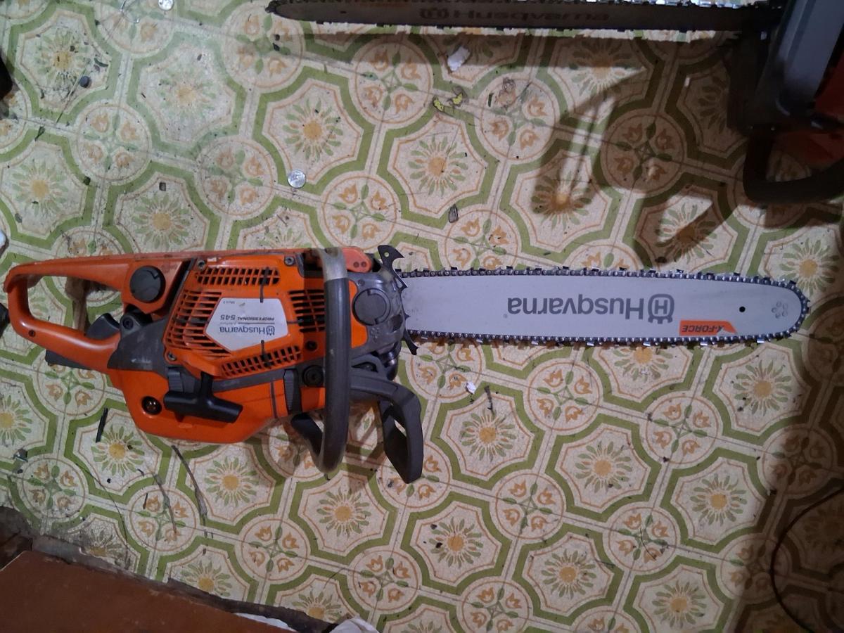 husquavarna  mark2 545 chainsaw with new 20inch bar and chai - Gray Court, South Carolina - FleaMarketBay