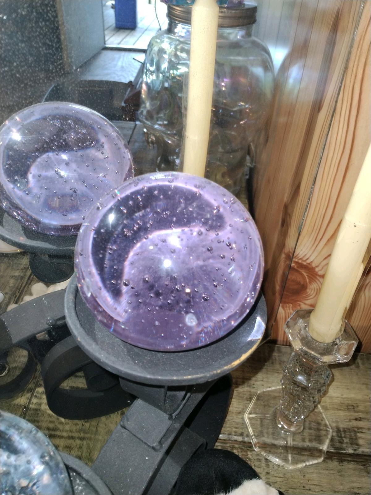 Vintage Controlled Bubble Glass Sphere Paperweight  As Is - Jackson, Mississippi - FleaMarketBay