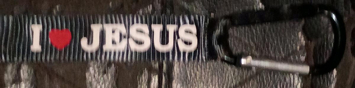 Keyring with I love Jesus - Alliance, Ohio - FleaMarketBay