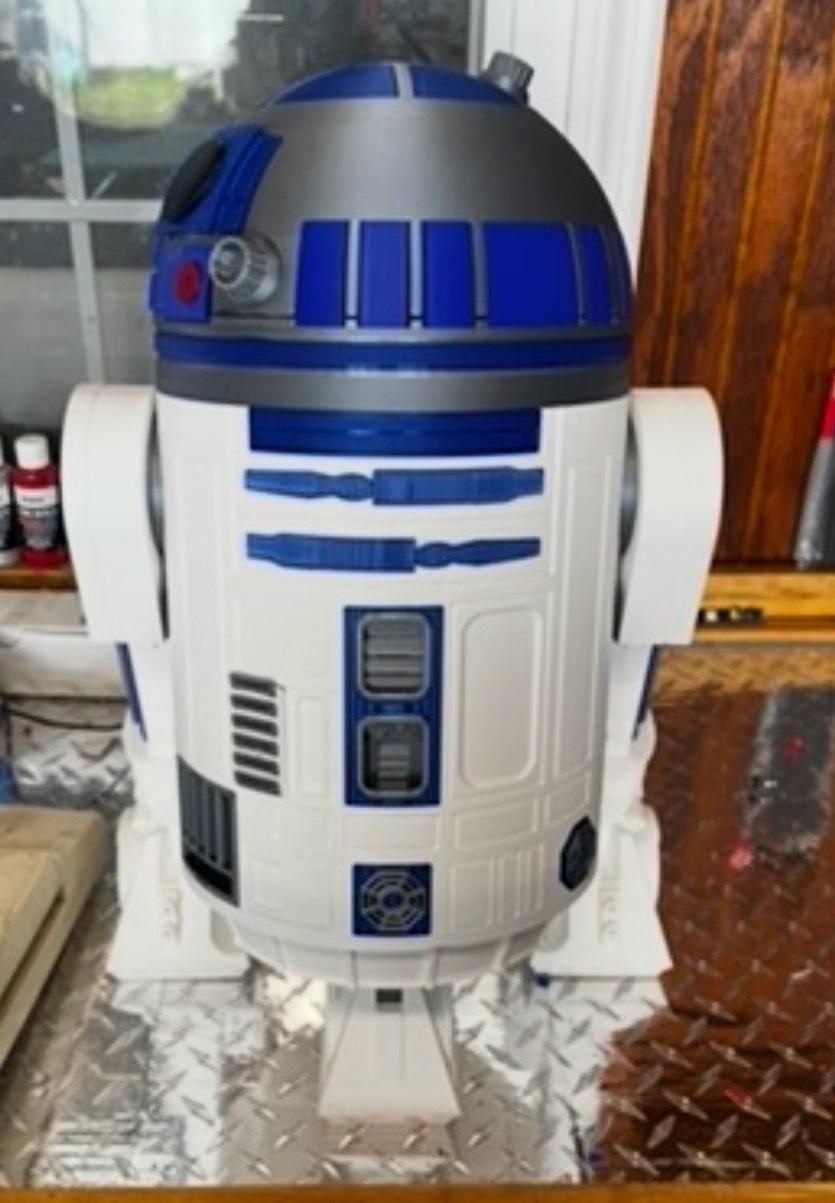 Star Wars R2 D2 3d printed - Saint Cloud, Florida - FleaMarketBay