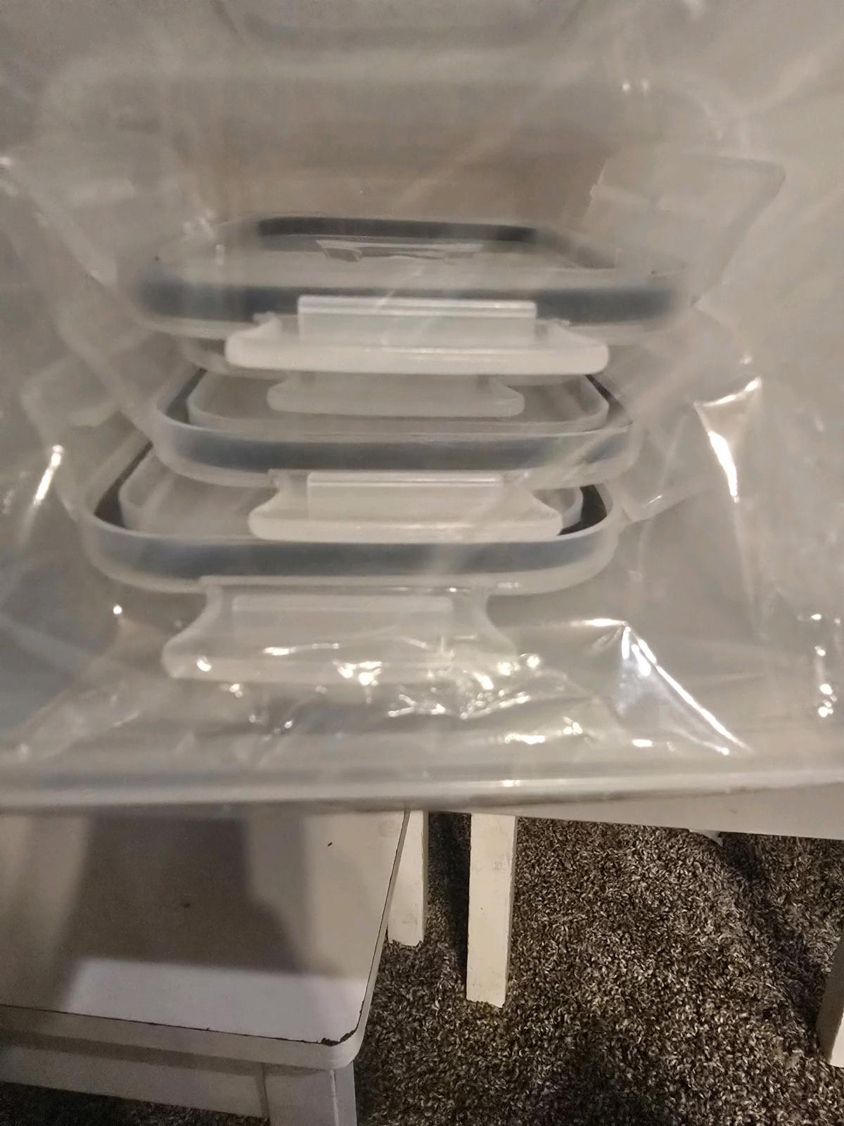 Huge Lot of Food Storage Containers with Lids Brand New  Unu - Sulphur, Oklahoma - FleaMarketBay