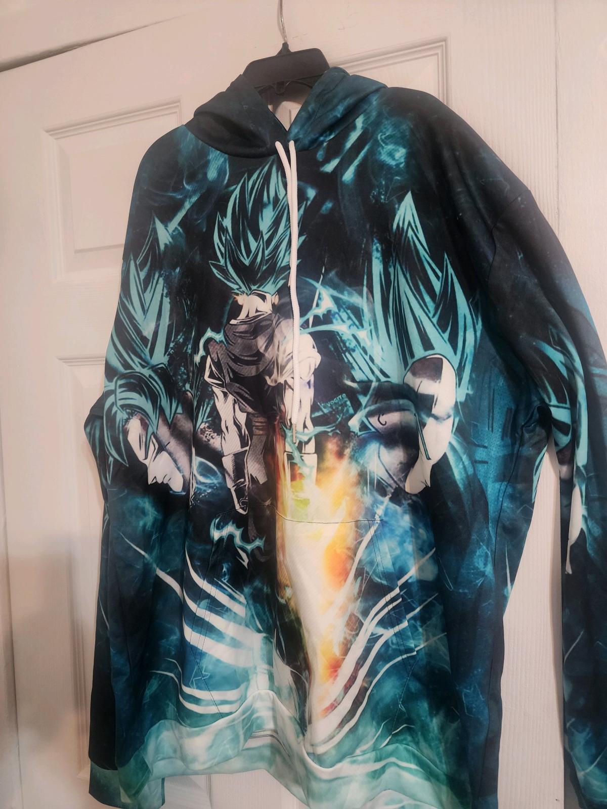 Super Saiyan Blue Hoodie Zise XXXL - Ozone Park, New York - FleaMarketBay