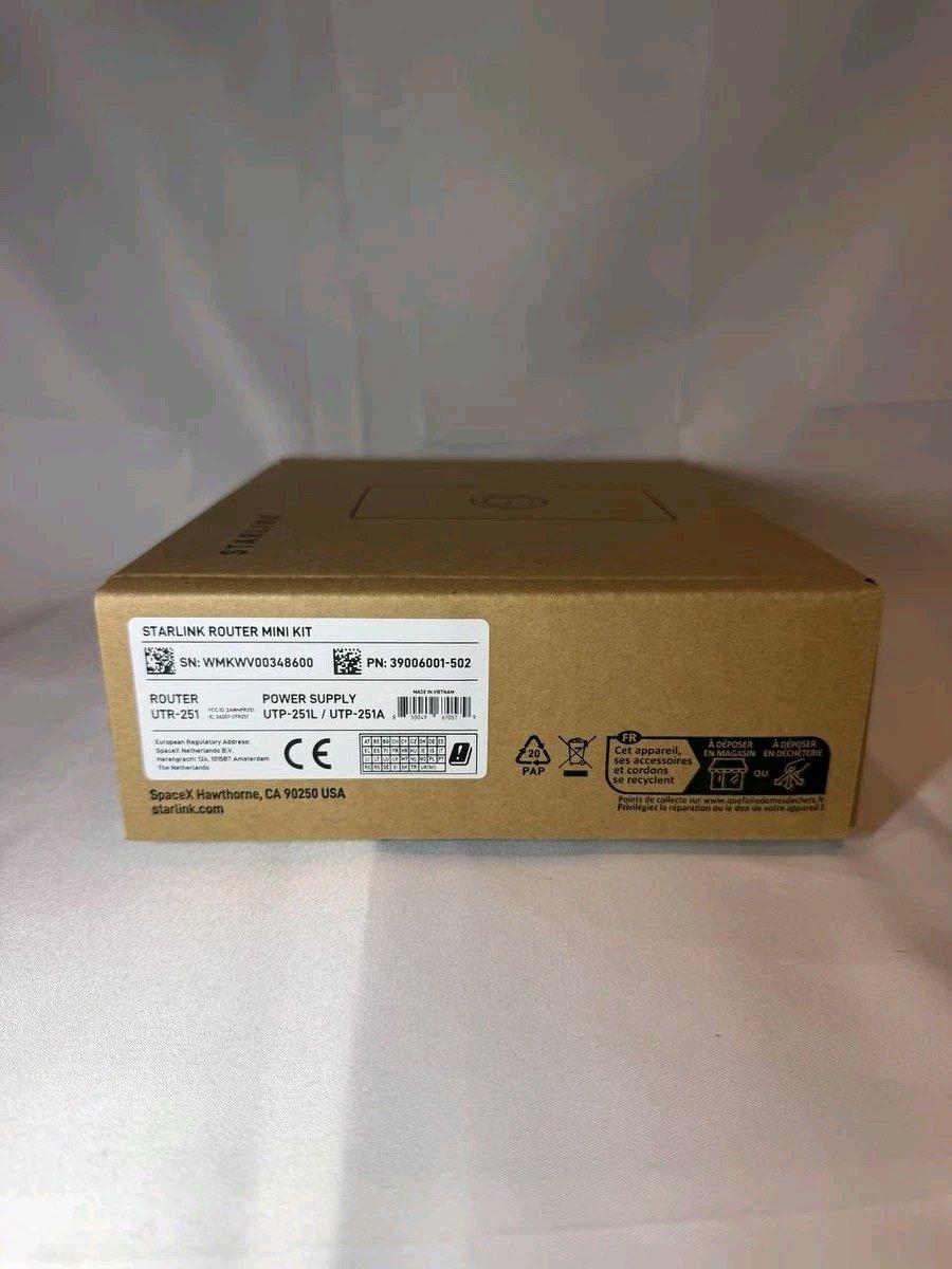 Brand New Starlink Mini Router Kit Model UTR251 - Tampa, Florida - FleaMarketBay