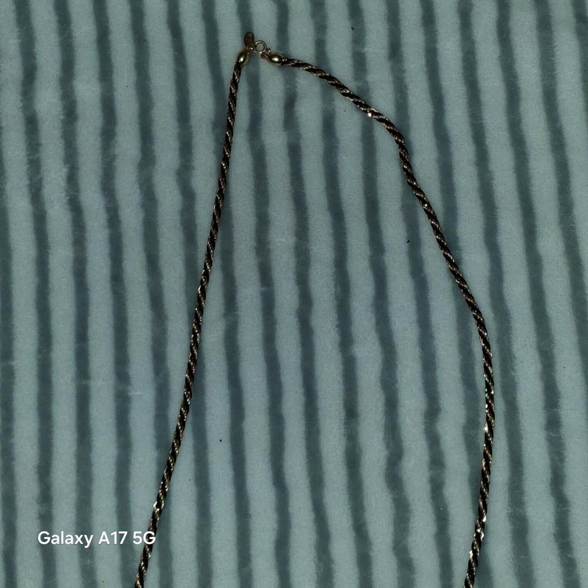 Gold rope chain necklace - Littleton, New Hampshire - FleaMarketBay