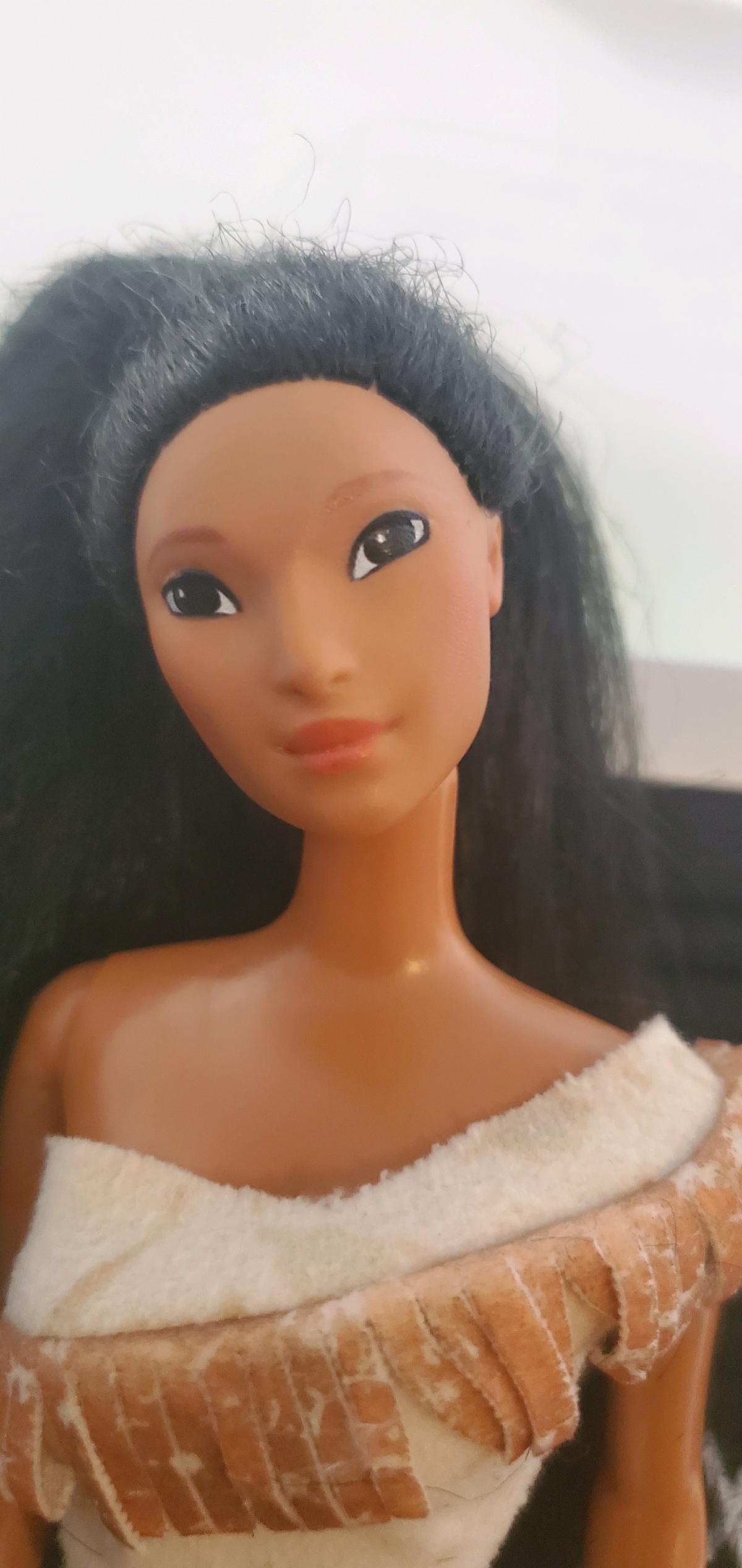 Mattel Disney Sun Colors Pocahontas Fashion Doll 1966 - Ozone Park, New York - FleaMarketBay