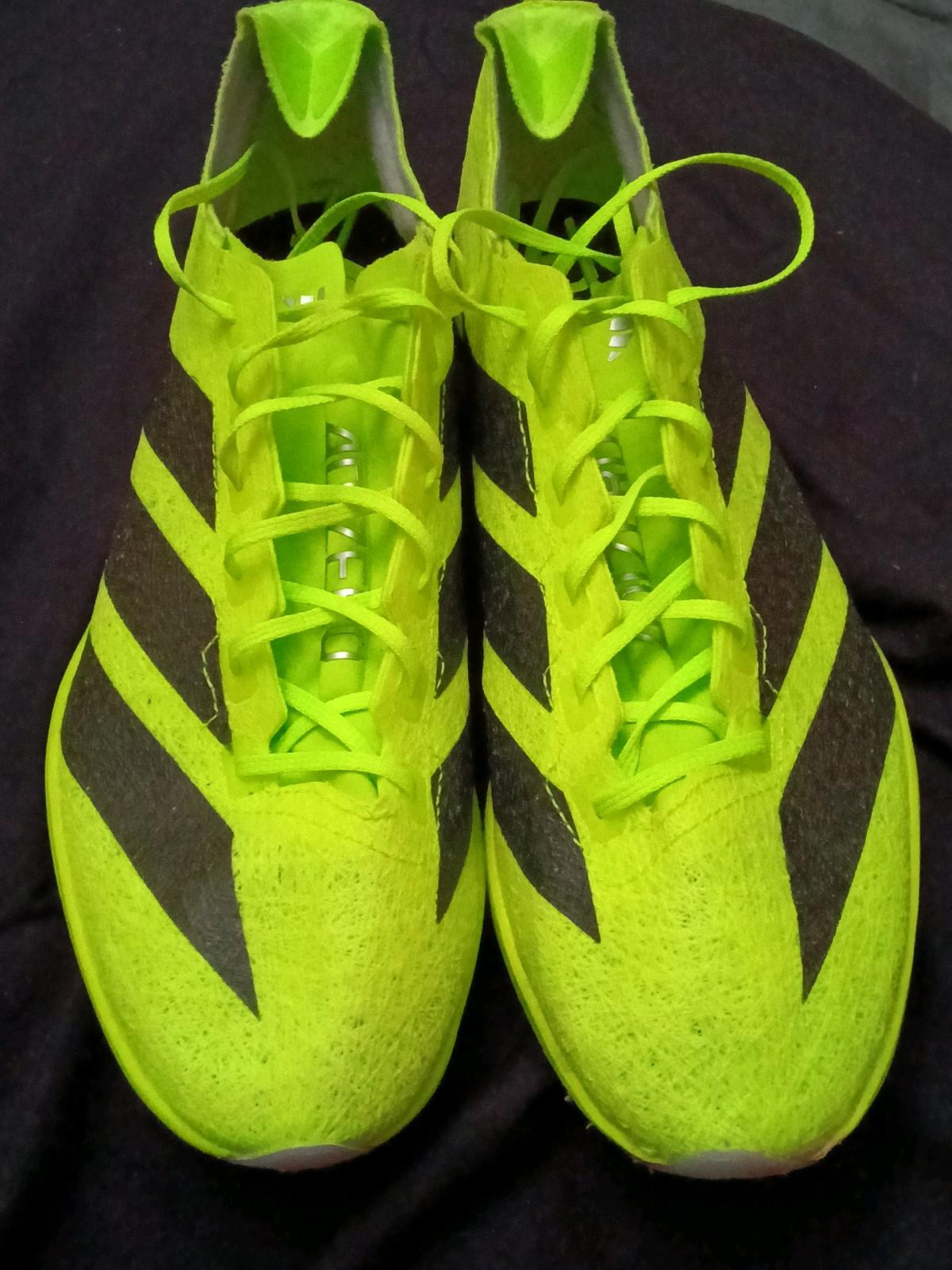Adidas track shoes with spikes and spike tool - Wilmington, North Carolina - FleaMarketBay