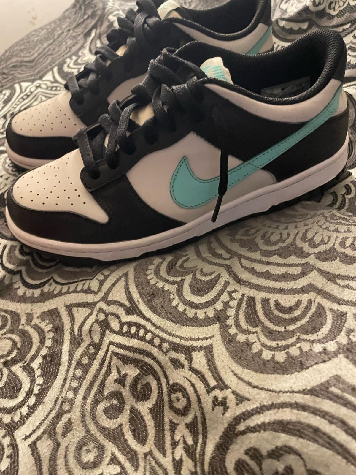 Nike Dunk Low GS colors teal black and white - Shreveport, Louisiana - FleaMarketBay