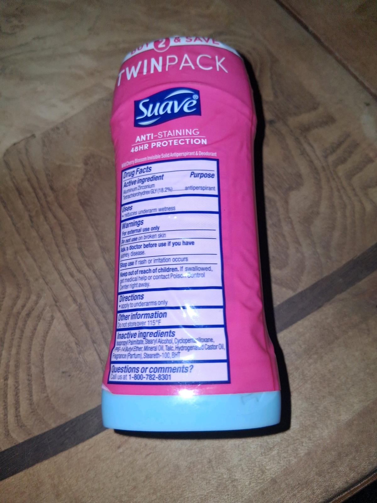 Suave Wild Cherry Blossom Deodorant - Adelanto, California - FleaMarketBay