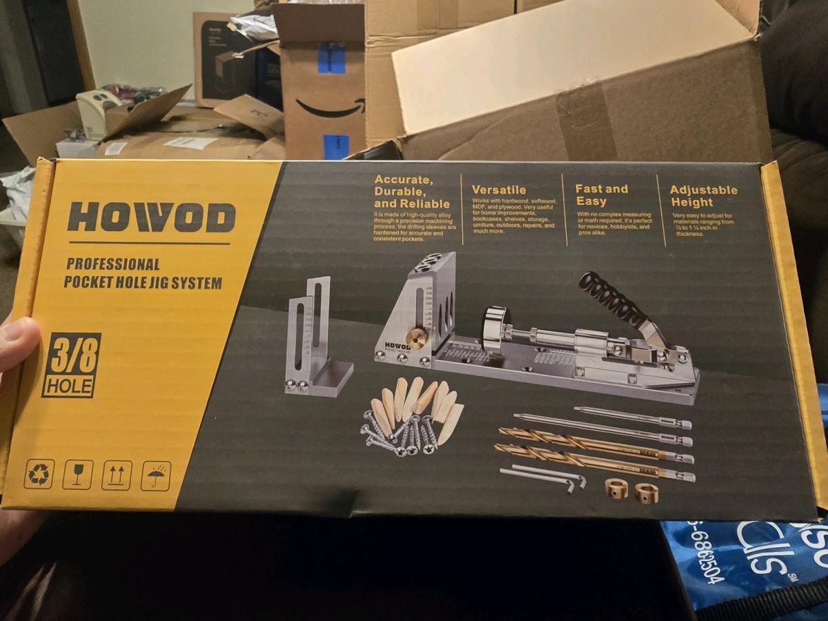 Brand New HOWOD HeavyDuty MetalPocket Hole Jig System - Sulphur, Oklahoma - FleaMarketBay
