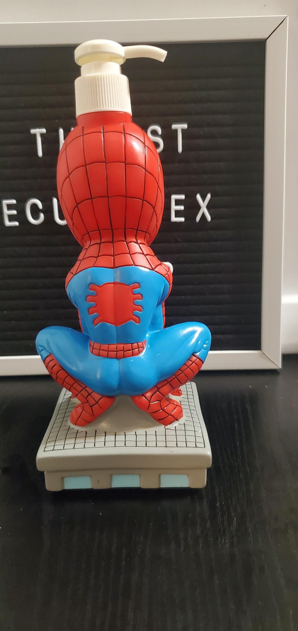 Marvel SpiderMan 3D Figural Soap and Lotion Dispenser - Ozone Park, New York - FleaMarketBay