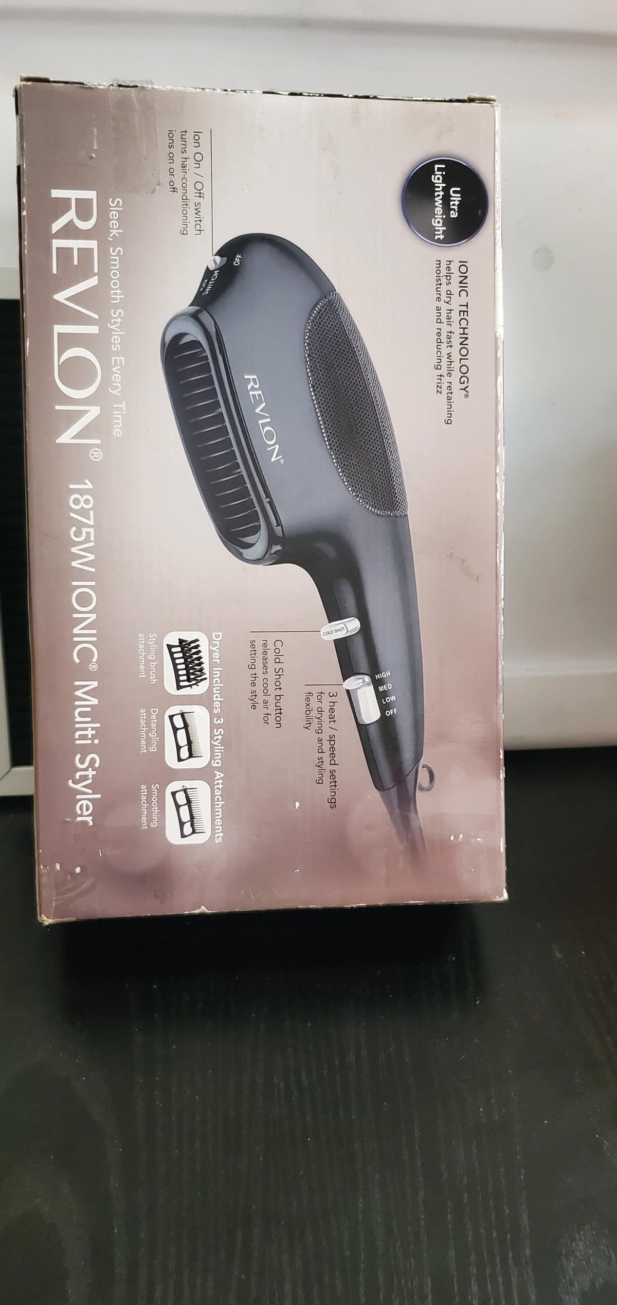 Revlon 1875W Ionic Multi Styler new open box - Ozone Park, New York - FleaMarketBay