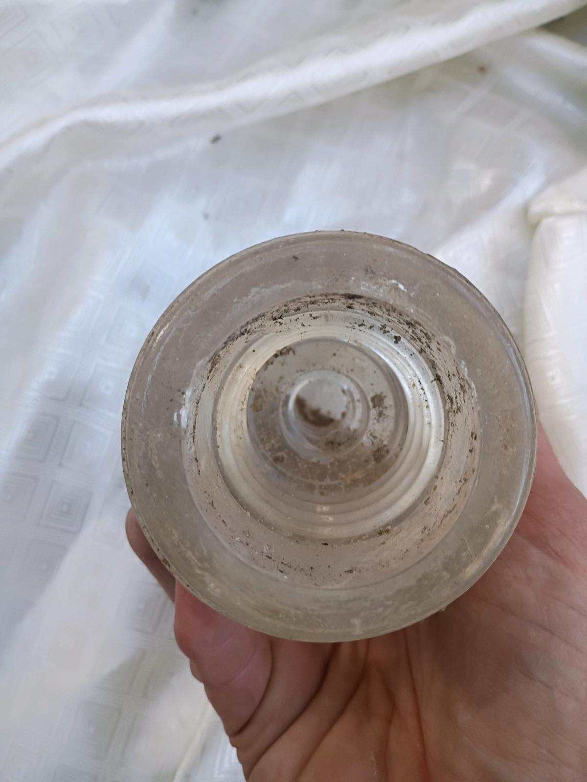 Vintage Telegram and Telephone Green and White Insulators - Swansea, South Carolina - FleaMarketBay