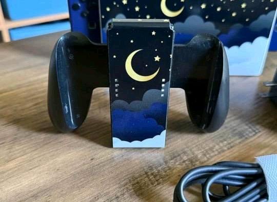 Nintendo Switch Console Dock JoyCons Custom Celestial Skin - Alicia, Arkansas - FleaMarketBay