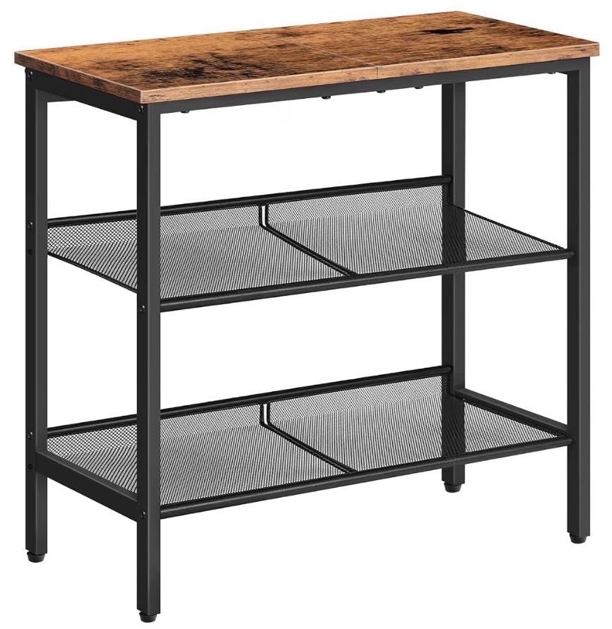 HOOBRO End Table 3Tier Narrow Side Table Nightstand with 2 F - Garden Grove, California - FleaMarketBay