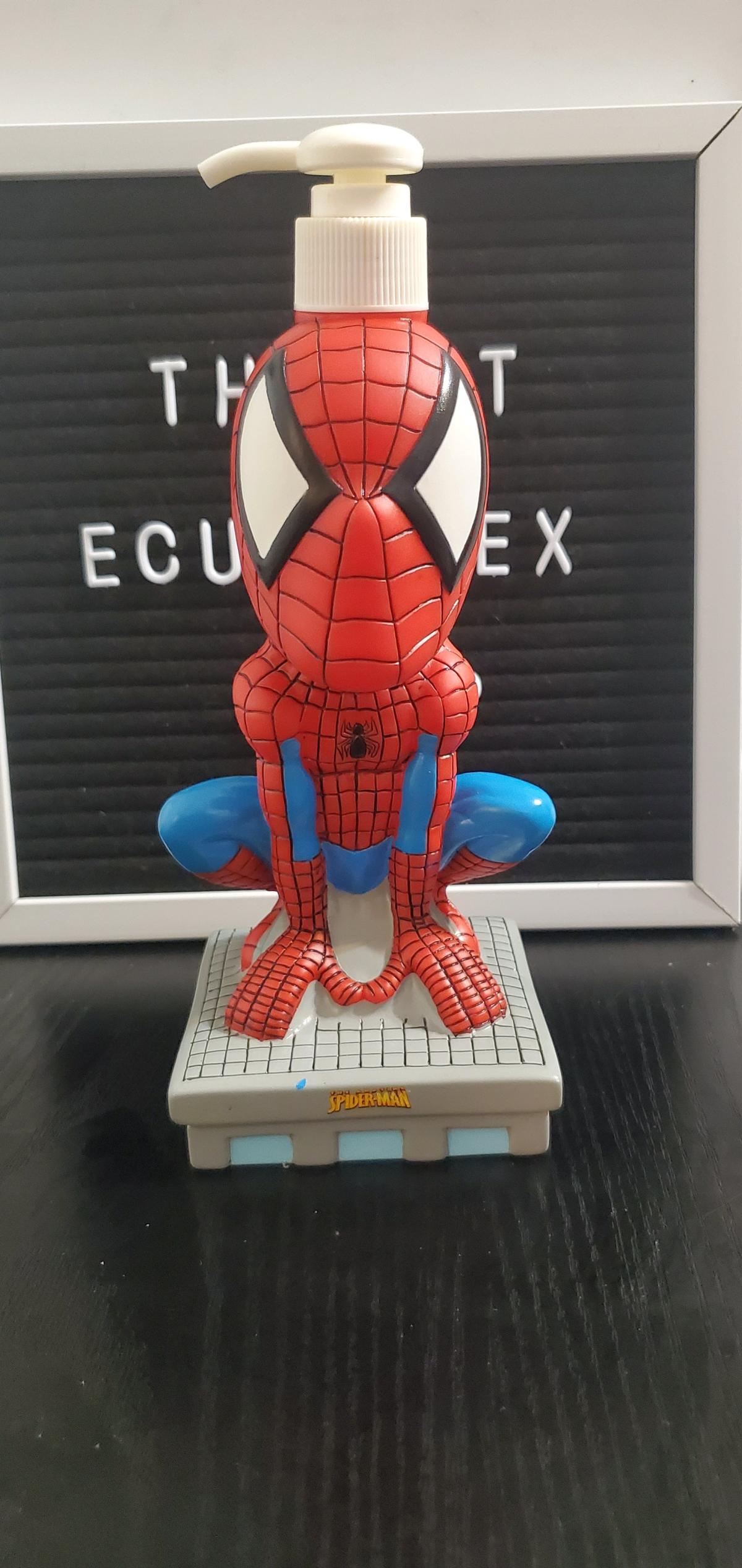 Marvel SpiderMan 3D Figural Soap and Lotion Dispenser - Ozone Park, New York - FleaMarketBay