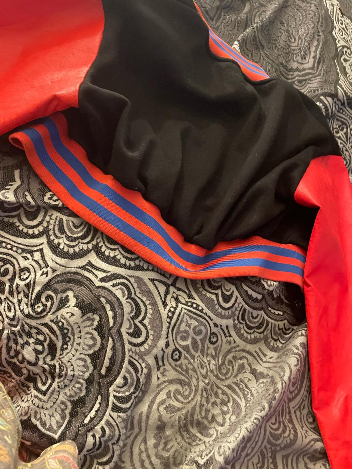 Virginia State University black and orange varsity jack - Shreveport, Louisiana - FleaMarketBay
