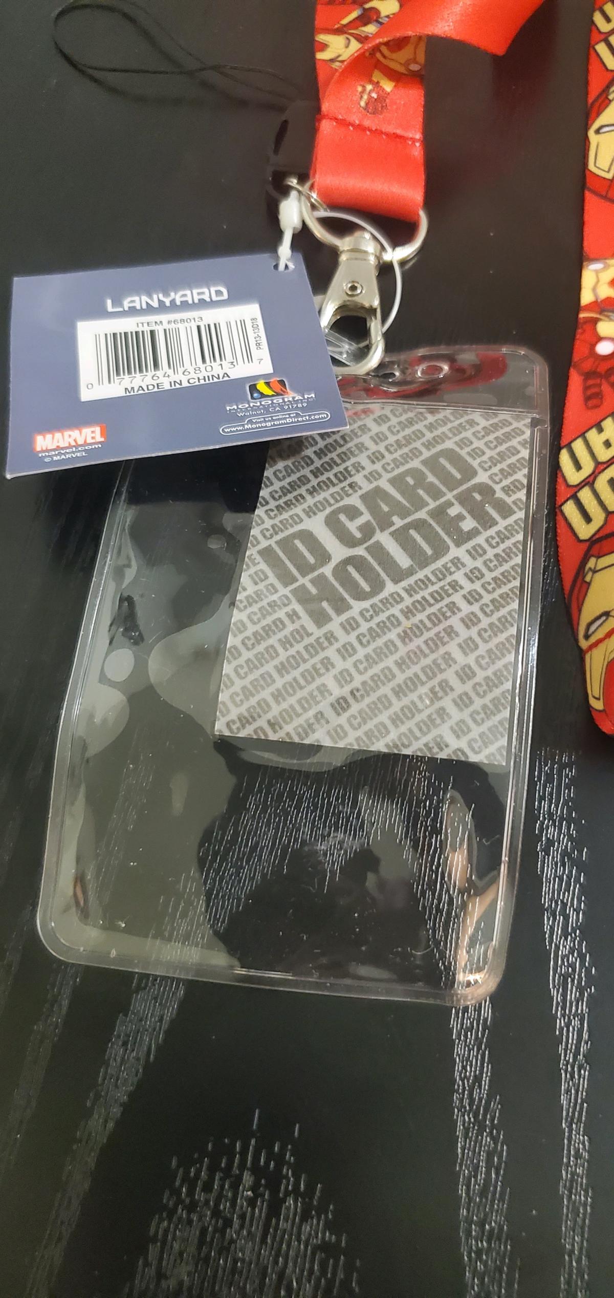 Marvel Avengers Iron  ID badge holder - Ozone Park, New York - FleaMarketBay