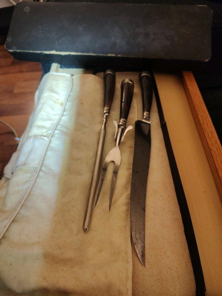 selling my vintage knife set cooking grade antiques theyre - Franklinville, New Jersey - FleaMarketBay