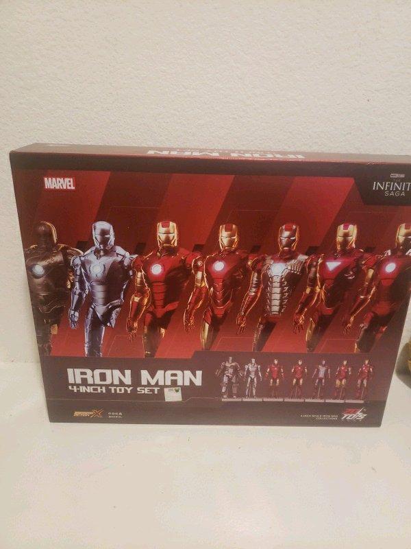 marvel studios infinity saga iron man 4  inch toy ser - Calimesa, California - FleaMarketBay