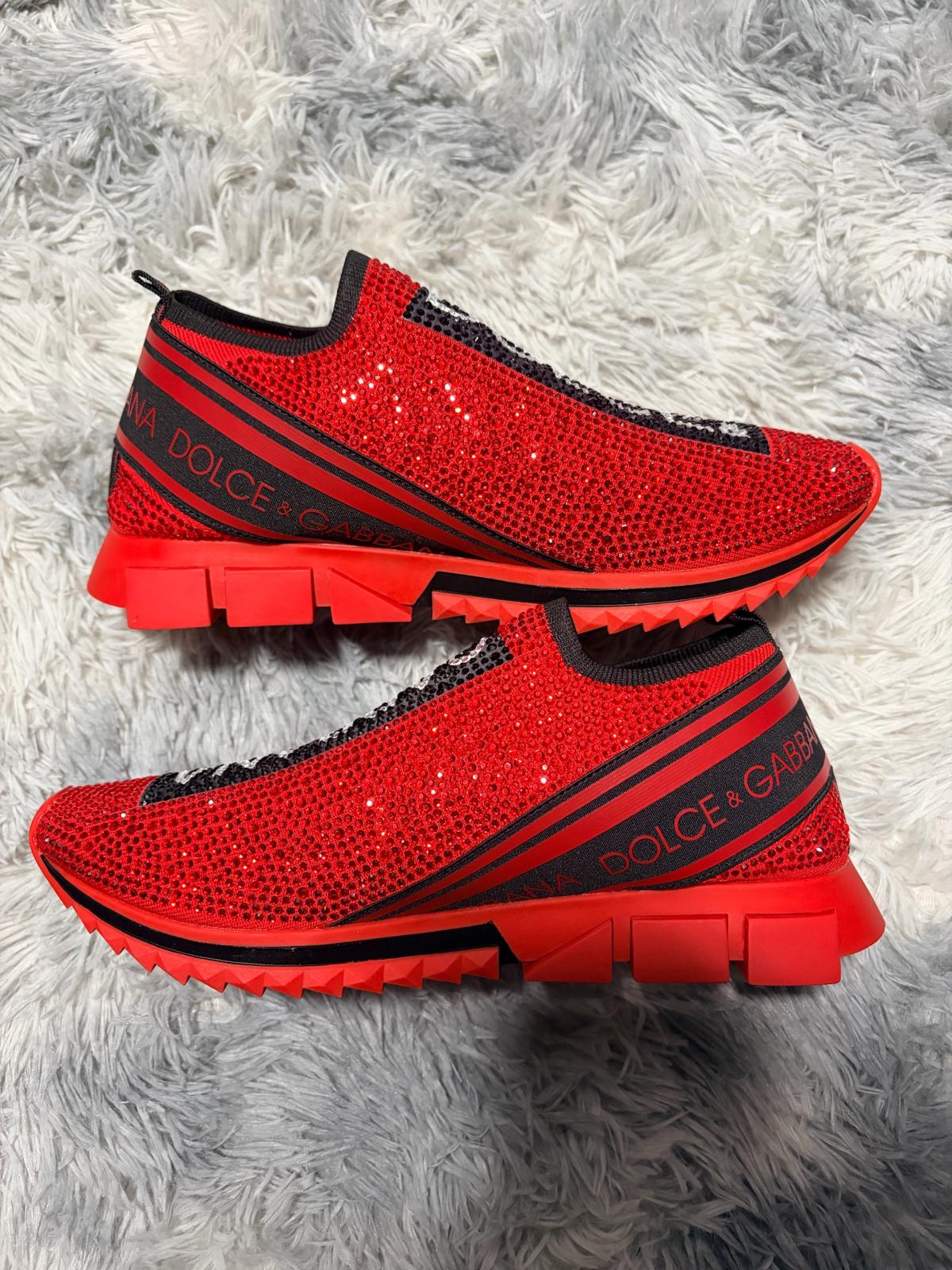 Red Dolce Gabbana Sneakers - Fort Worth, Texas - FleaMarketBay