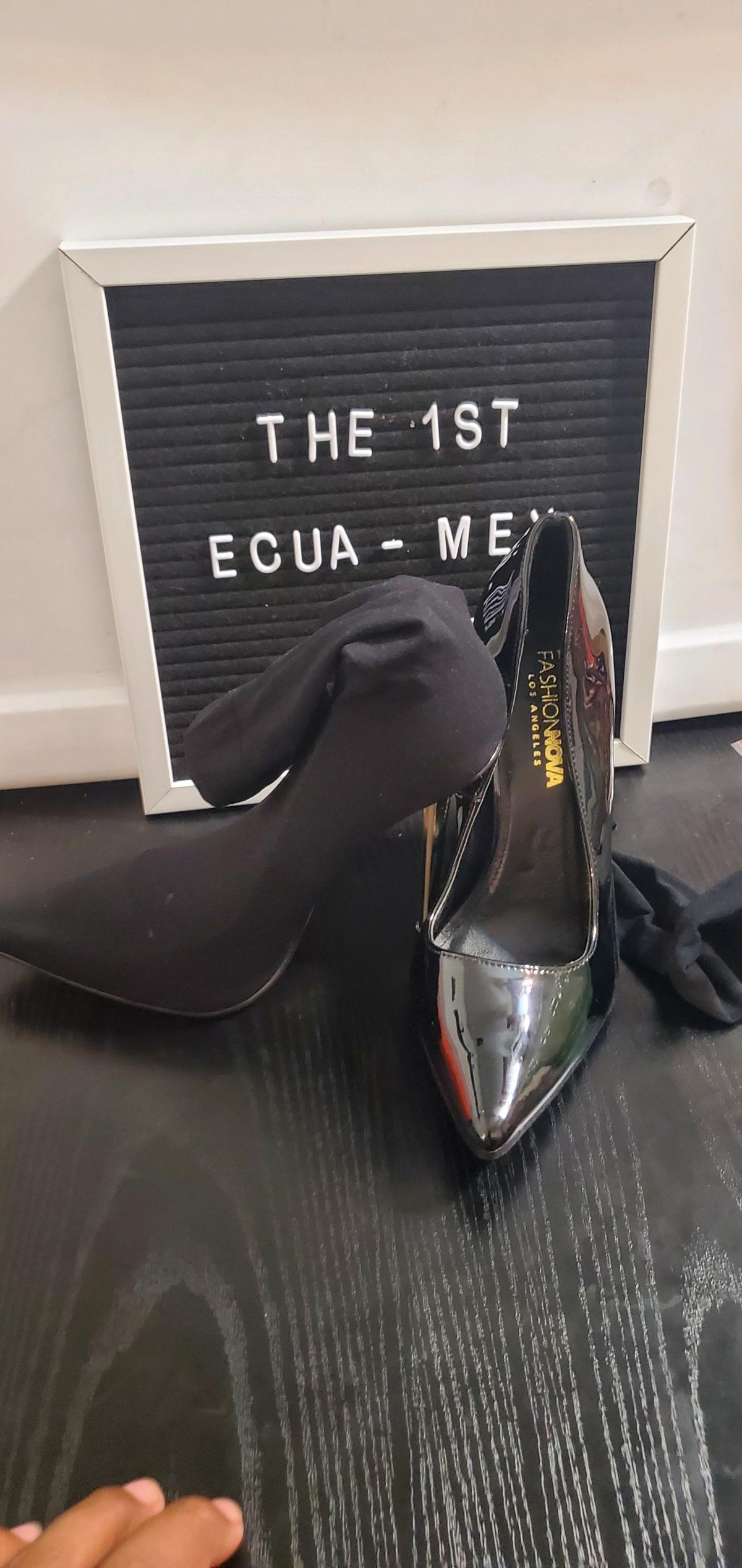Fashion Nova Black Pointed Toe Heels Size 65 no box - Ozone Park, New York - FleaMarketBay